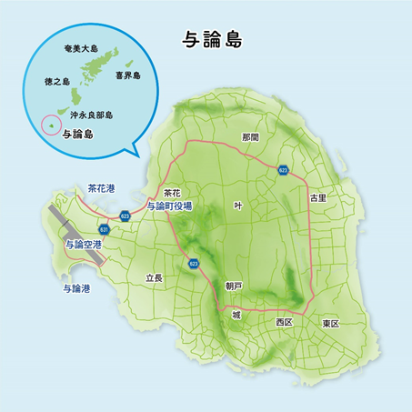 与論島map
